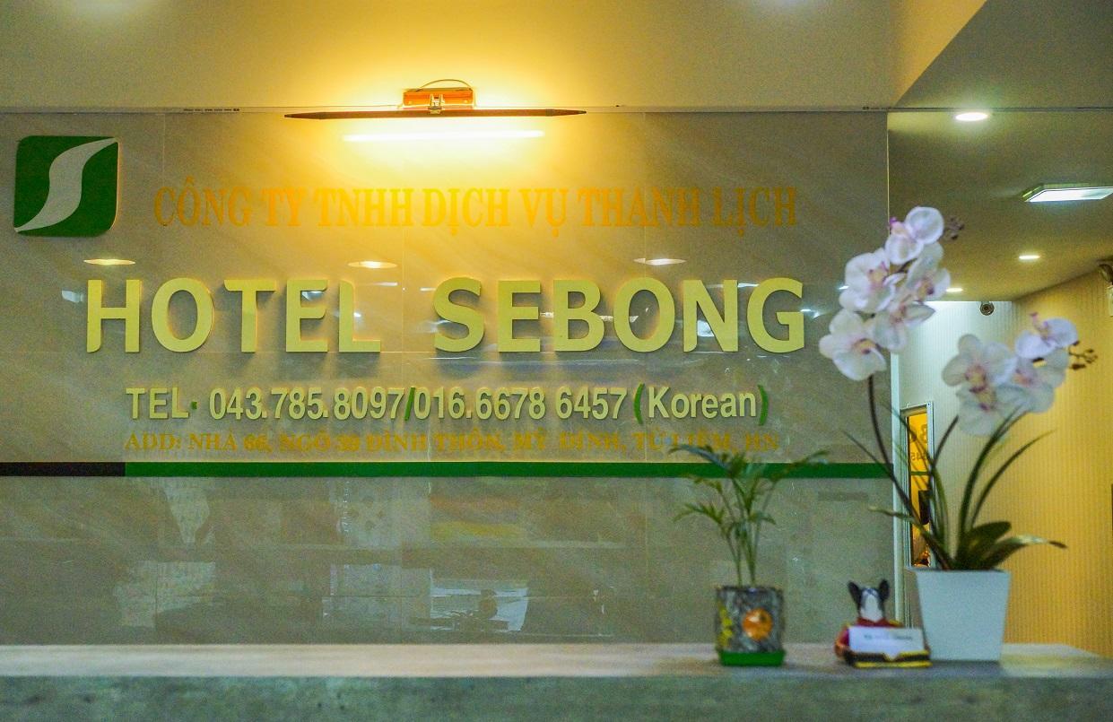 Sebong Hotel Hanói Exterior foto